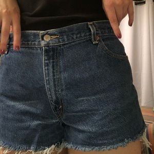 Vintage Levi Jean Shorts